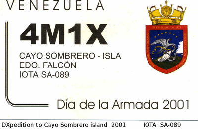 Cayo Sombrero island        IOTA SA-089
