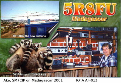 Madagascar main island  IOTA AF-013
