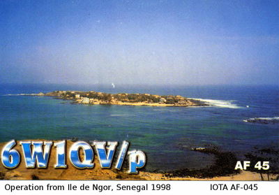 Ile de Ngor, Senegal  IOTA AF-045
