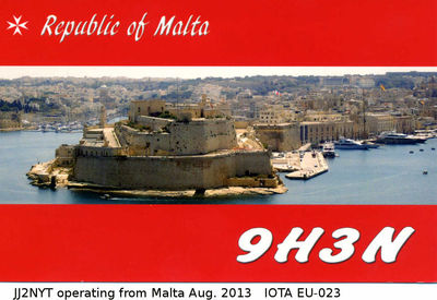 Malta island  IOTA EU-023
