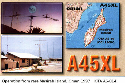 Masirah island IOTA AS-014
