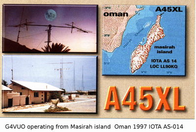 Masirah island IOTA AS-014
