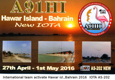 Hawar island IOTA AS-202
