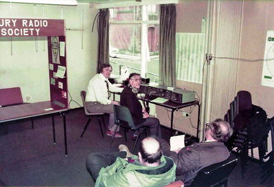 Mosses Fair 1983  Jack, G3SUI & Brian, G4TBT operating
