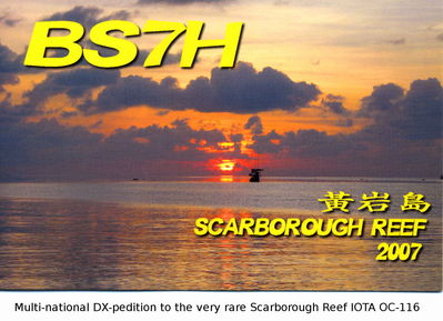 Scarborough Reef IOTA OC-116
