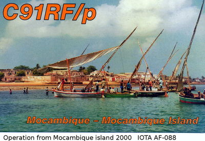 Mocambique island IOTA AF-088
