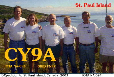 St. Paul island   IOTA NA-094

