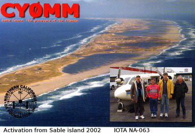 Sable island   IOTA NA-063
