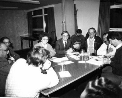BRS Committee meeting 1970's - 80's 
