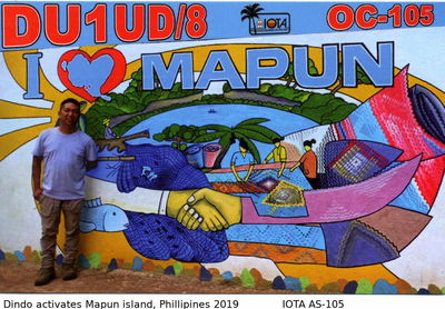 Mapun island       IOTA OC-105

