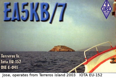 Terreros island   IOTA EU-152
