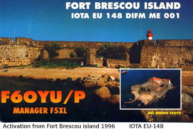 Fort Brescou island   IOTA EU-148
