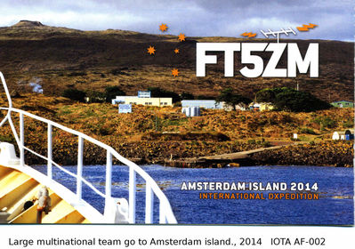 Amsterdam island IOTA AF-002
