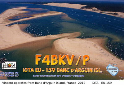 Banc d'Arguin island.    IOTA EU-159
