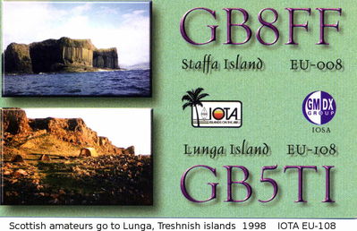 Treshnish isles    IOTA EU-108

