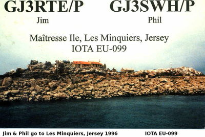 Les Minquiers.Jersey   IOTA EU-099
