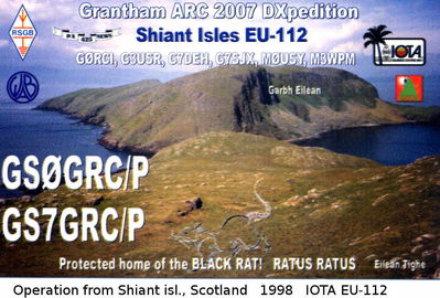 Shiant isles   IOTA EU-112
