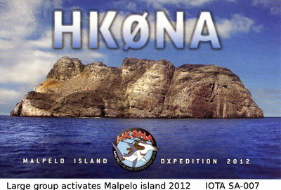 Malpelo island  IOTA SA-007
