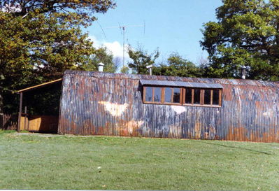 Hut at Ashworth Valley 1990's 
