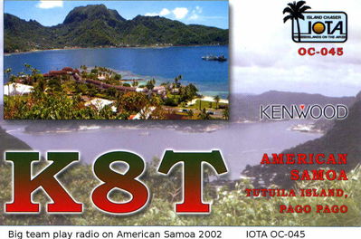 Tutuila island   IOTA OC-045
