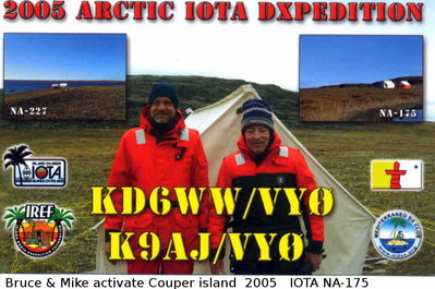 Couper islands  IOTA NA-175
