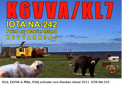 Point Lay Barrier isl. IOTA NA-242

