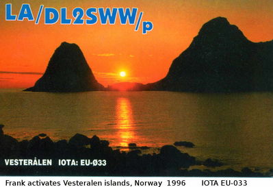 Vesteralen island IOTA EU-033
