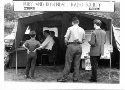 Special Event Station at Bury Lions Carnival 1969 0r 1970
