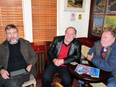 Dave, M0LMN, Chris, G4JAG & Peter, G2DPL - Flying Scotsman event
