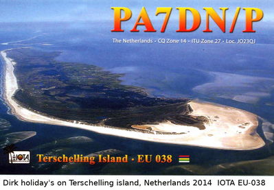 Terschelling island IOTA EU-038
