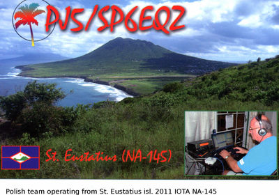 St. Eustatius island IOTA NA-145

