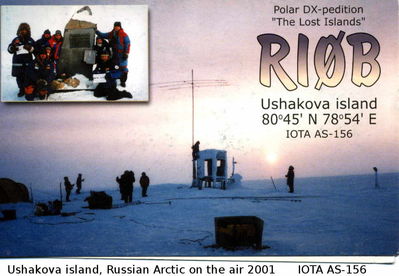 Ushakova island  IOTA AS-156
