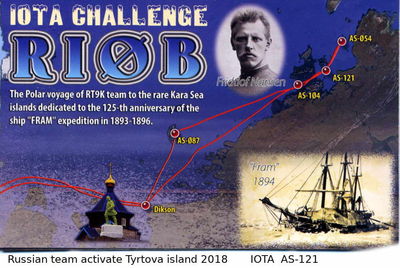 Tyrtova island   IOTA AS-121
