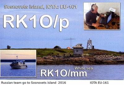 Sosnovets island    IOTA EU-161
