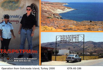 Gokceada island, Turkey    IOTA AS-186
