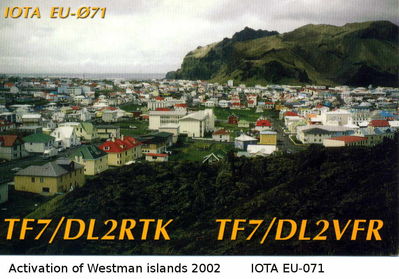 Westman islands IOTA EU-071
