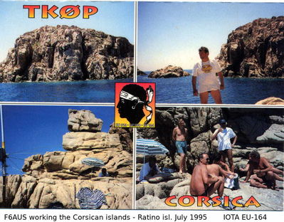 Ratino island, Corsica      IOTA EU-164
