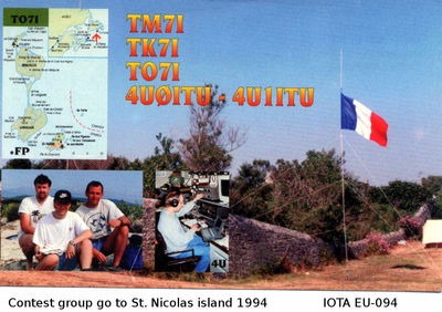 St. Nicolas island  IOTA EU-094
