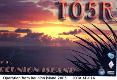 Reunion island  IOTA AF-016
