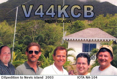 Nevis island    IOTA NA-104
