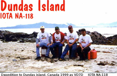 Dundas island   IOTA NA-118
