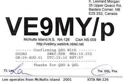 McNutts island  IOTA NA-126

