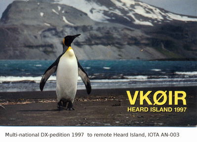 Heard island IOTA AN-003
