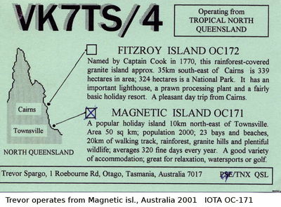 Magnetic island  IOTA OC-171
