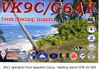 Cocos Keeling island IOTA OC-003
