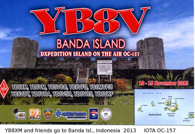 Banda island IOTA OC-157

