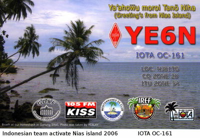 Nias island   IOTA OC-161
