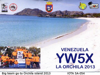 Orchila island    IOTA SA-054
