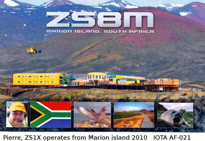 Marion island   IOTA AF-021
