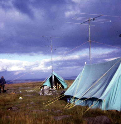 VHF field day 1972 - thanks G4AQB
